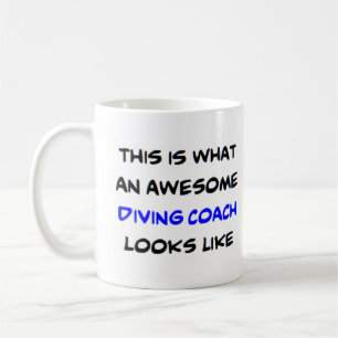 Mug entraîneur de plongée, génial