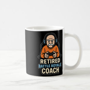Mug Entraîneur de Ttle Royale retraité, joueur drôle e