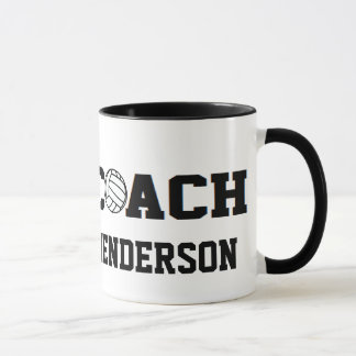 Mug Entraîneur de volleyball - personnalisé