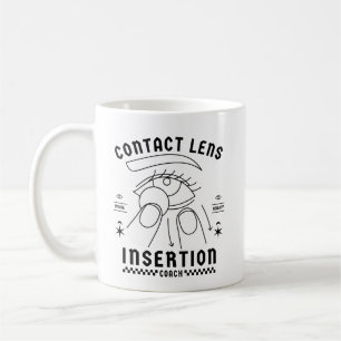 Mug Entraîneur d'insertion de lentilles de contact