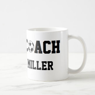Mug Entraîneur du football personnalisé