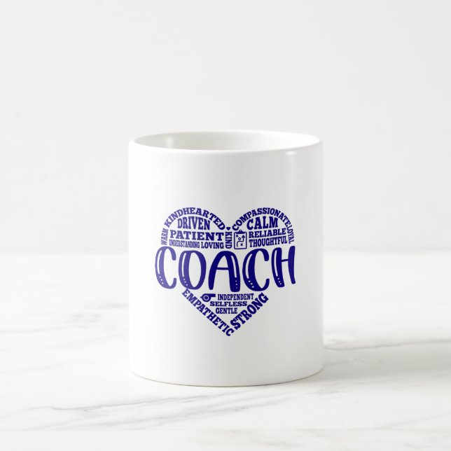 Mug Entraîneur, entraîneur de danse, appréciation, gai (Centre)
