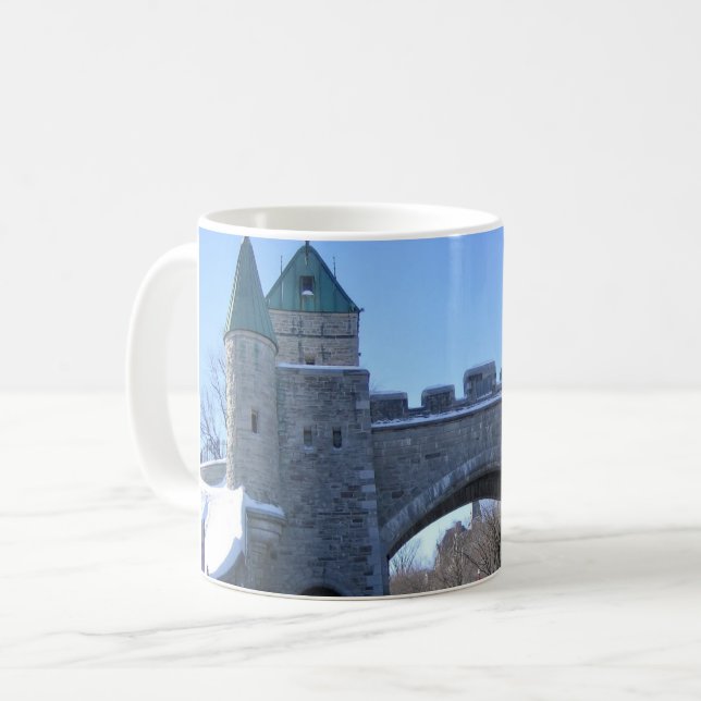 Mug Entrance to Old Québec, Québec, Canada (Devant gauche)