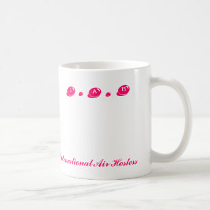 Mug ENTRE AUTRES H, hôtesse de l'air internationale
