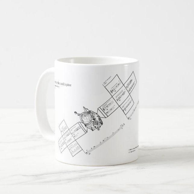 Mug Entre Mars et Jupiter (Devant gauche)