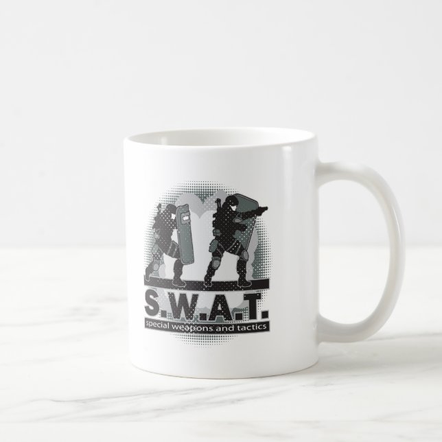 Mug Entrée d'équipe de choc (Droite)