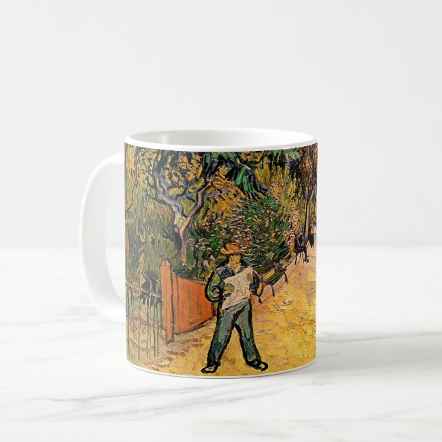 Mug Entrée du Parc Public par Vincent van Gogh (Devant gauche)