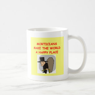Mug entrepreneur de pompes funèbres
