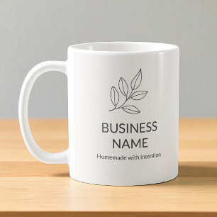 Mug Entreprise botanique minimaliste neutre petite