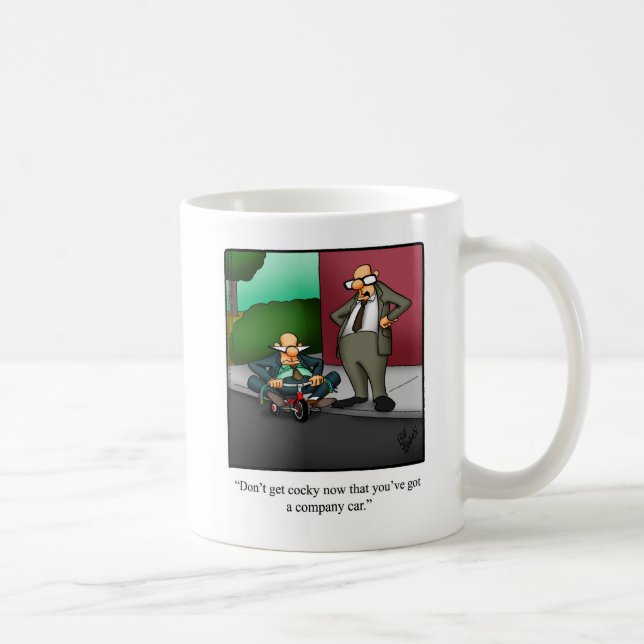 Mug "Entreprise Car" Humour (Droite)