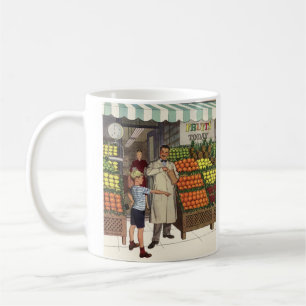 Mug Entreprise de vente au détail de style vintage, st