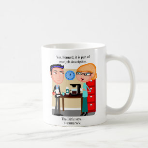 Mug Entretien de bureau d'HÉBREUX