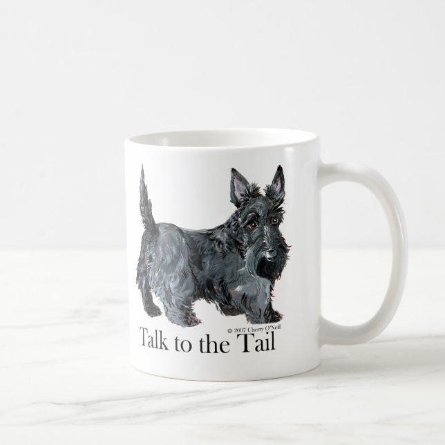 Mug Entretien de Scottie à la queue (Droite)