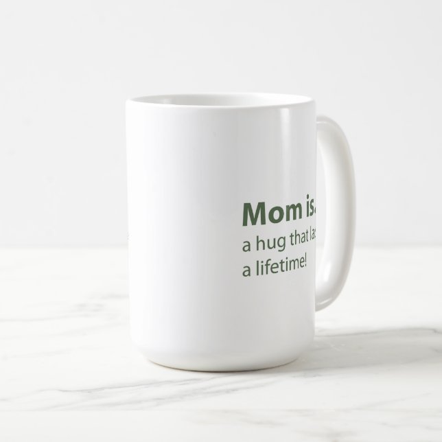 Mug Enveloppement de la fête des mères inspirant (Devant droit)
