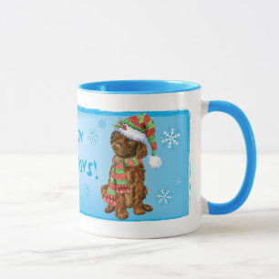 Mug Épagneul d'eau irlandaise heureux de Howliday