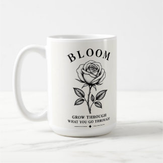 Mug Épanouissement – Grandir à travers ce que vous tra