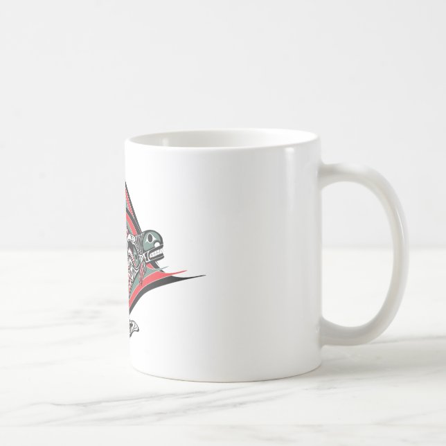 Mug Épaulard et Eagle de Tlingit (Droite)
