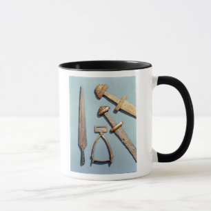 Mug Épées, étrier et fer de lance de Viking