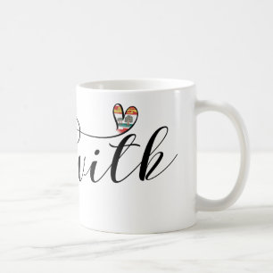 Mug Epekwitk Flag Heart, Île-du-Prince-Édouard, Canada