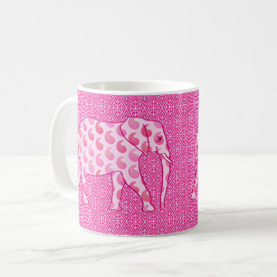 Mug Ephène de mer - rose glacé et fuchsia