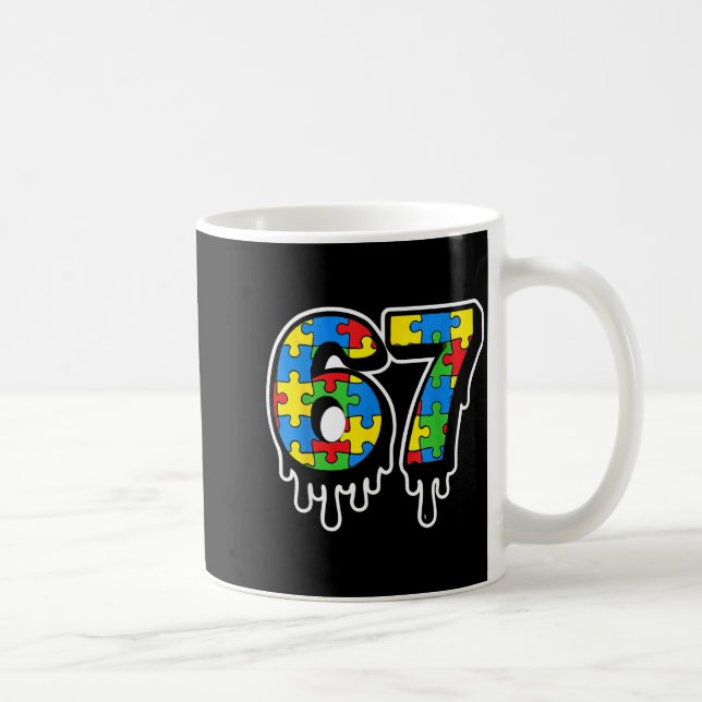 Mug Epic 67 Six Autism Drip Seven Number (Droite)