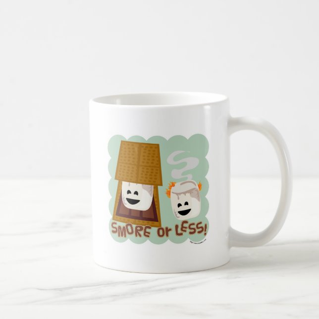 Mug Epic mignon Smore ou Moins de nourriture amusant (Droite)