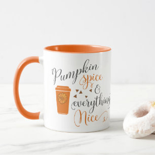 Mug Épice Citrouille de saveur préférée d'automne
