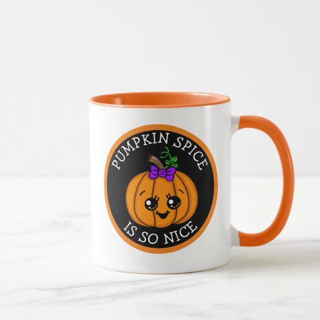Mug Épice citrouille est si Nice Halloween automne (Droite)