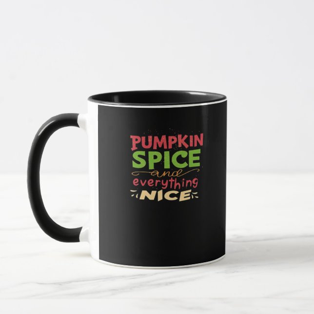 Mug Épices citrouilles Et Tout Bien Design (Gauche)