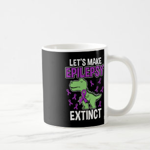 Mug Epilepsie Extinct T-Rex Mois de sensibilisation à 