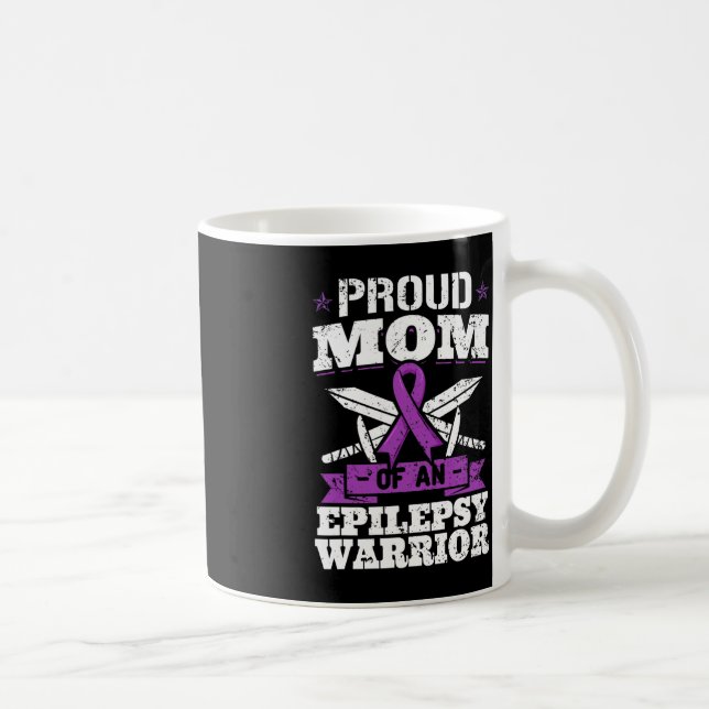 Mug Epilepsie Guerrier Maman Epileptique Saisie Troubl (Droite)