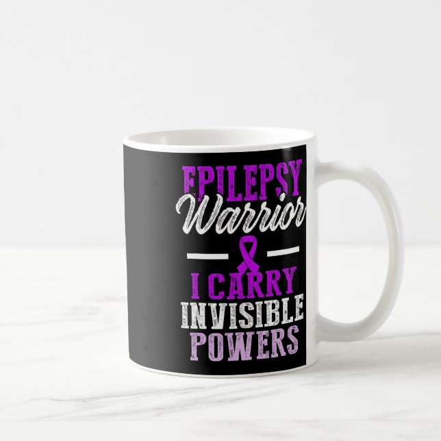 Mug Epilepsy Awareness Epileptic Warrior Survivor 11  (Droite)