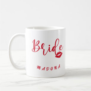 Mug Épouse de bachelorette personnalisée