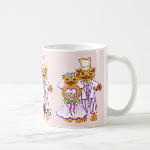 Mug Épouse de chat et mariage de chambre