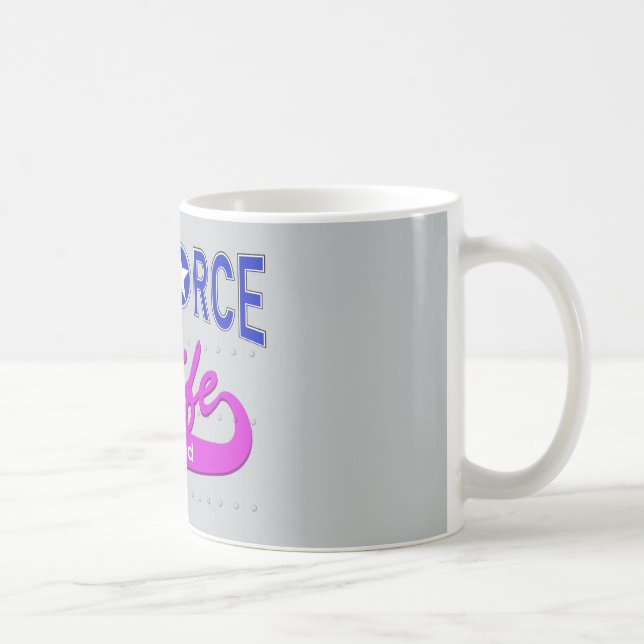 Mug Épouse de l'Armée de l'Air retirée (Droite)