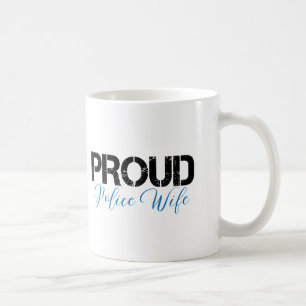 Mug Épouse fière de police