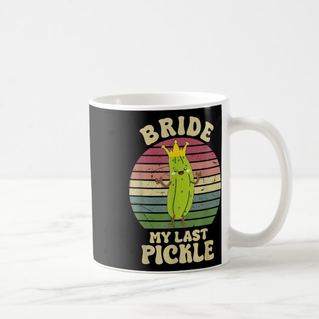 Mug Épouse Mon Dernier Pickle Funny Pickle Lovers (Droite)