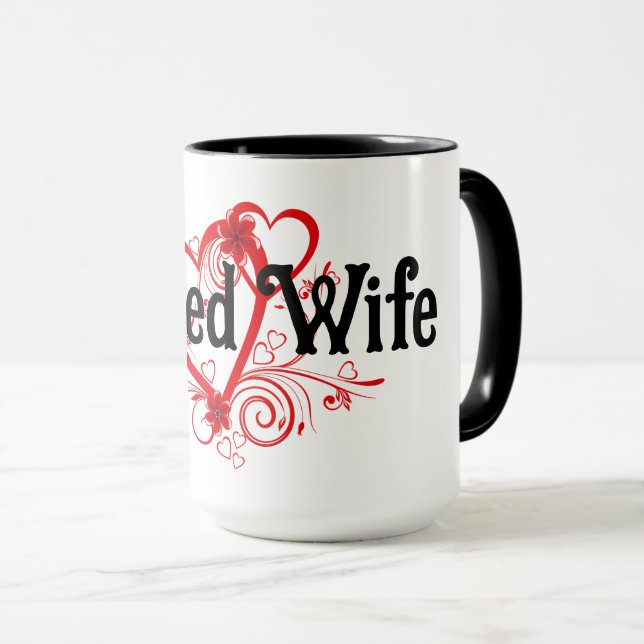 Mug Épouse pourrie (Devant droit)