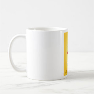 Mug Épouvantail d'automne et citrouilles Récolte d'aut