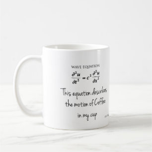 Mug Équation de la vague - Équation de Navier Stokes -