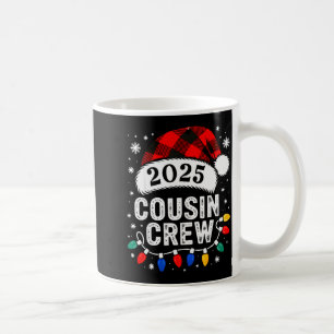 Mug Équipage de cousins Noël 2025 Santa Enfants Famill