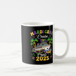 Mug Équipage de croisière Mardi Gras 2025 Voyage Nouve