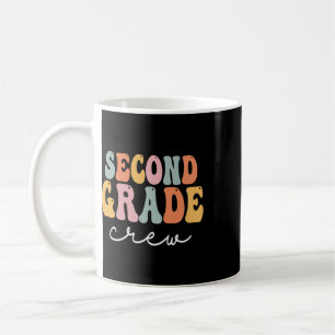 Mug Équipage de deuxième année Rétro Groovy Vintage Pr