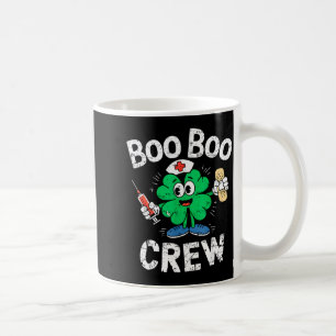 Mug Équipe Boo Boo Saint-Patrick Nurse Haut de scrub S