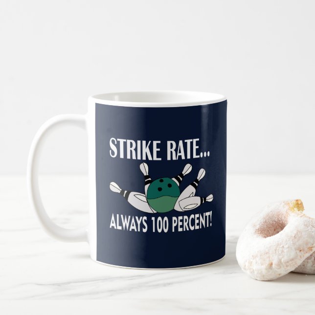 Mug Équipe de Bowling Pin Ball (Avec donut)