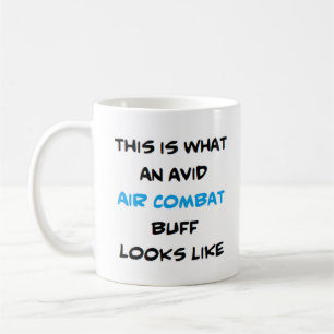 Mug équipe de combat aérien, avide