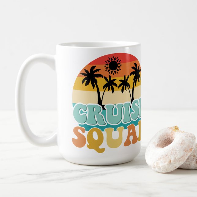 Mug Équipe de croisière (Avec donut)