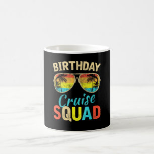 Mug Équipe de croisière d'anniversaire