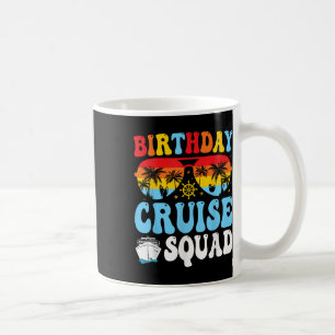 Mug Équipe de croisière d'anniversaire 2025 Bateau Fêt