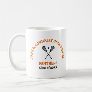 Mug Équipe de crosse de l'école secondaire Orange pers